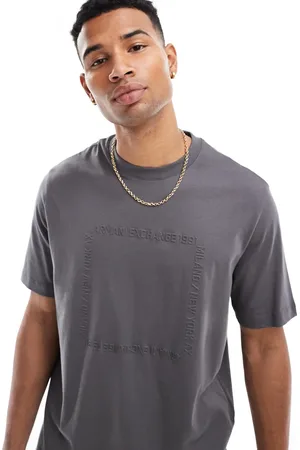 Armani Exchange Square logo t-shirt in