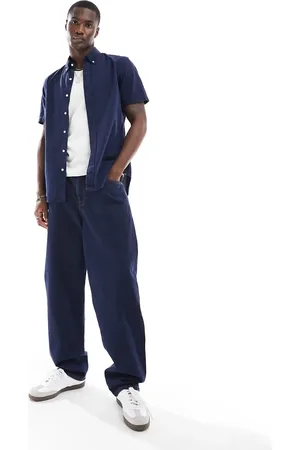 Ralph Lauren Icon logo short sleeve seersucker shirt in astoria