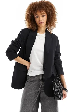 ASOS Tailored blazer with linen in