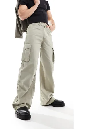 COLLUSION Cargo trouser in stone