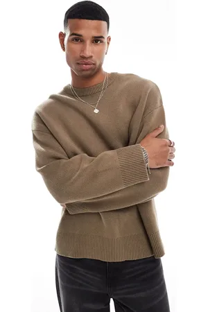 Weekday Cypher oversized jumper in beige