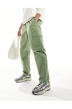 Nike Woven cargo trousers in khaki
