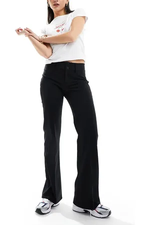 Bershka Flared tailored trouser in