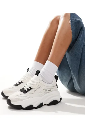 Steve Madden Possession-E chunky Trainers in & Sand