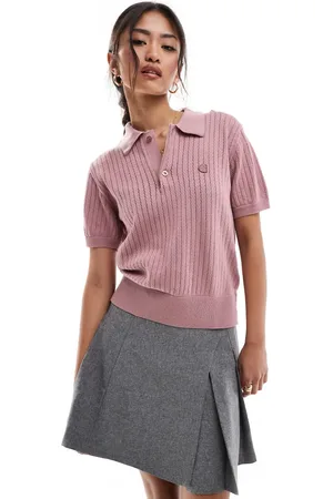 Carhartt Norlina knitted polo top in