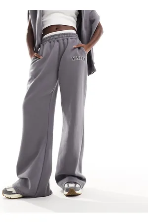 Kaiia Logo wide leg joggers co-ord in