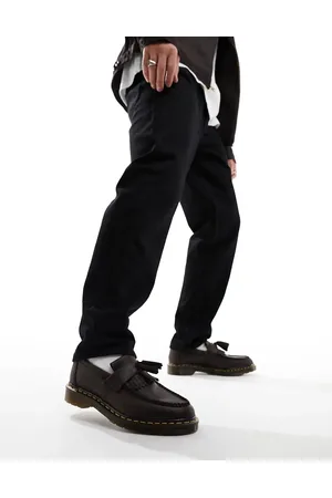Dr. Martens Adrian tassel loafers in dark leather