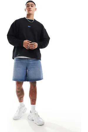 Hugo Blue Naviu sweatshirt in