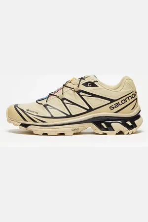 Salomon XT-6 GTX trainers in safari