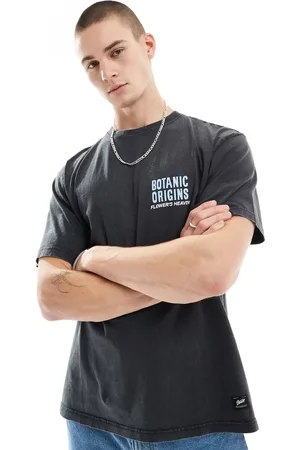 Pull&Bear Botanic origin printed t-shirt in