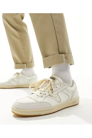 Vans Lowland trainers in off and tan