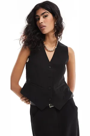 Pieces® Tailored waistcoat co-ord in
