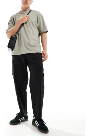 SELECTED Wide barrel fit cargo trouser in