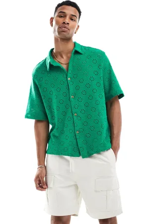 Bershka Lace shirt in