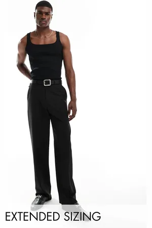 ASOS Muscle fit rib vest with square neck in