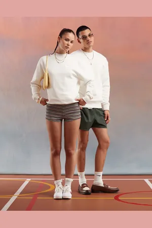 Nike Club unisex crew sweatshirt in off