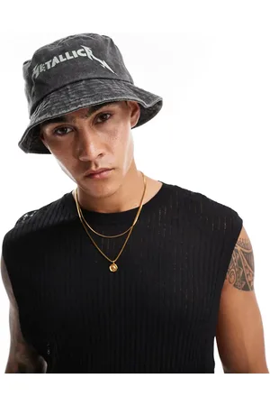 Only & Sons Metallica bucket hat in washed