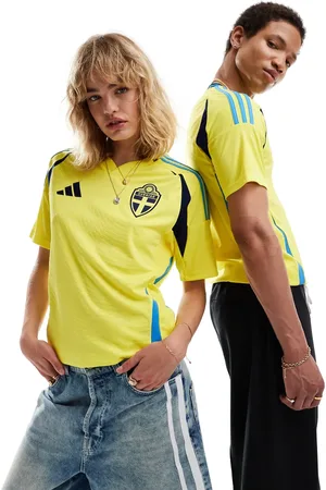 adidas Adidas Football Euro 2024 Sweden home shirt in