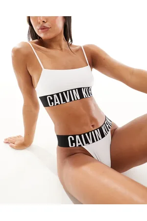 Calvin Klein Intense power micro unlined crop bralette in