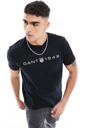 GANT 1949 shield logo print t-shirt in