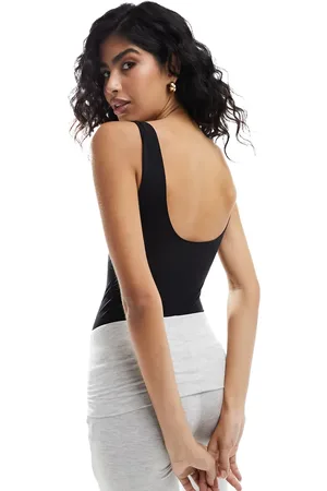 VERO MODA Scoop neck seamless body suit in