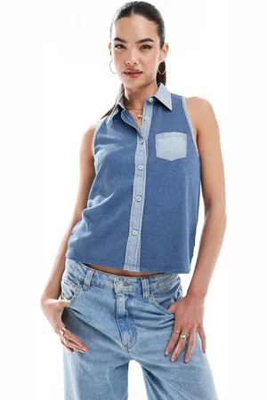 Wrangler Sleeveless jersey shirt in