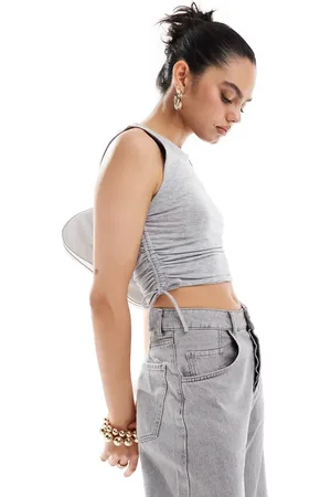 New Look Ruched side vest in