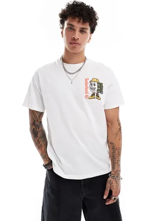 Timberland Boot man small logo oversized t-shirt in