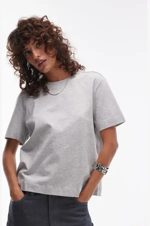 SELECTED Femme oversized t-shirt in melange