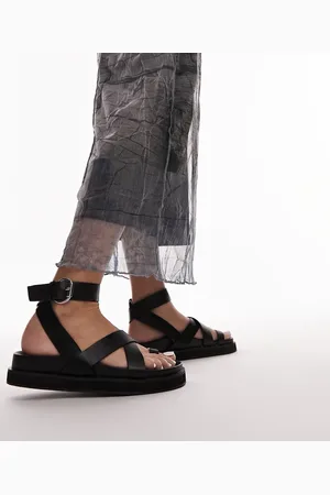 Topshop Jaydee strappy sandal with toe loop in
