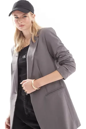 ASOS Tall single breasted blazer in