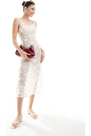 Cotton On Cotton On maxi slip dress in sheer lace