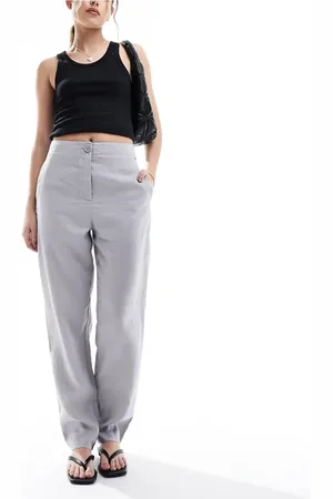 Armani Exchange Linen trousers in cliff