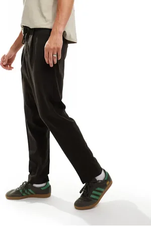 SELECTED Relaxed tapered fit waistband trouser in