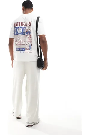River Island Ishikari Japan oversized t-shirt in ecru