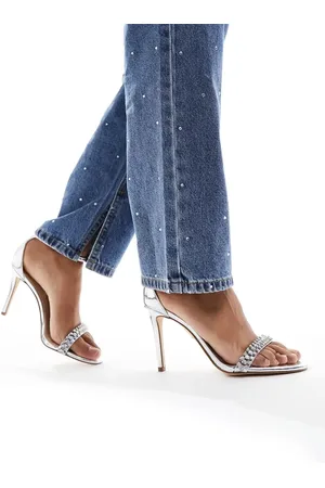 Steve Madden Brazen-R embellished strappy sandal in