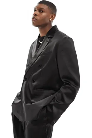 Weekday Roberto co-ord regular fit satin blazer in