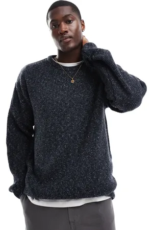 New Look Stitch crew neck jumper in