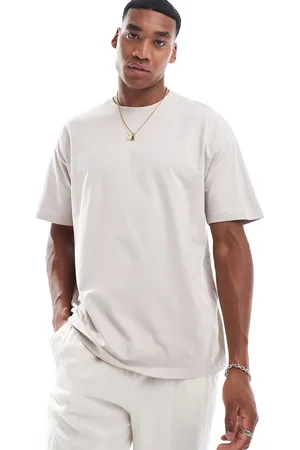 New Look Oversized t-shirt in stone