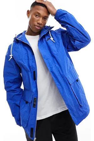 Nike Club bowline jacket in royal
