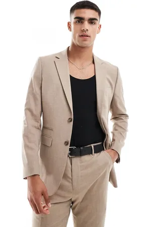 SELECTED Neil regular fit suit jacket in cream