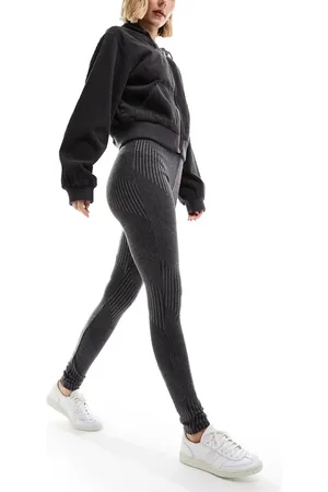 Noisy May High waisted leggings in dark