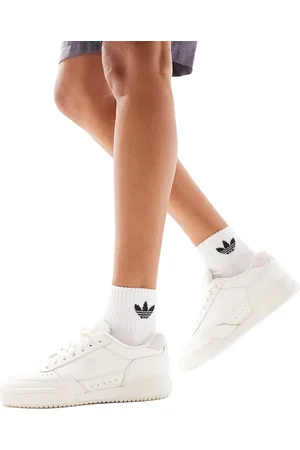 adidas Court super trainers in off