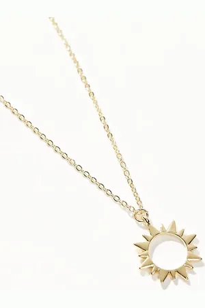 Pieces® Celestial sun necklace in
