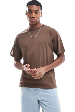 PACSUN Premium oversized t-shirt in brown