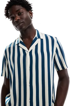 New Look Short sleeved tom striped shirt in