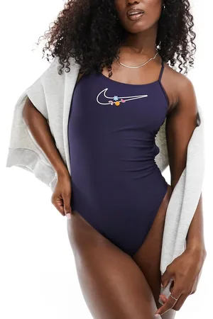 Nike Hydrastrong Charms adjustable crossback tight fit performance swimsuit in