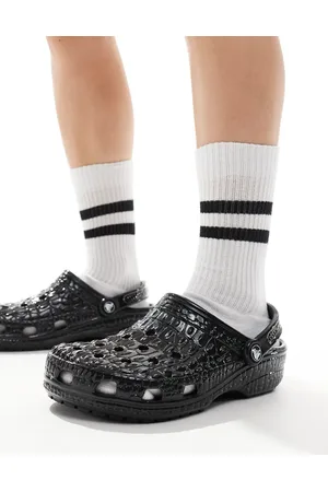Crocs Unisex classic metallic kin clog