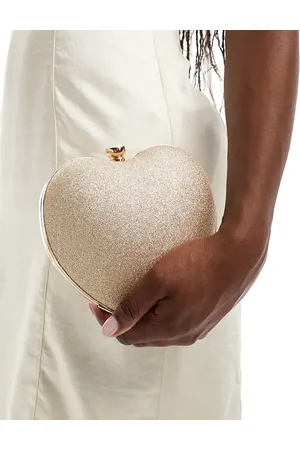 True Decadence Heart shaped bag in glitter