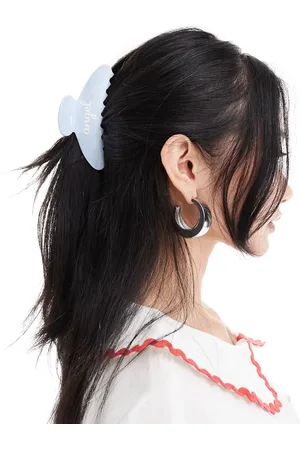 Sui Ava Ida angel hair claw clip in pale